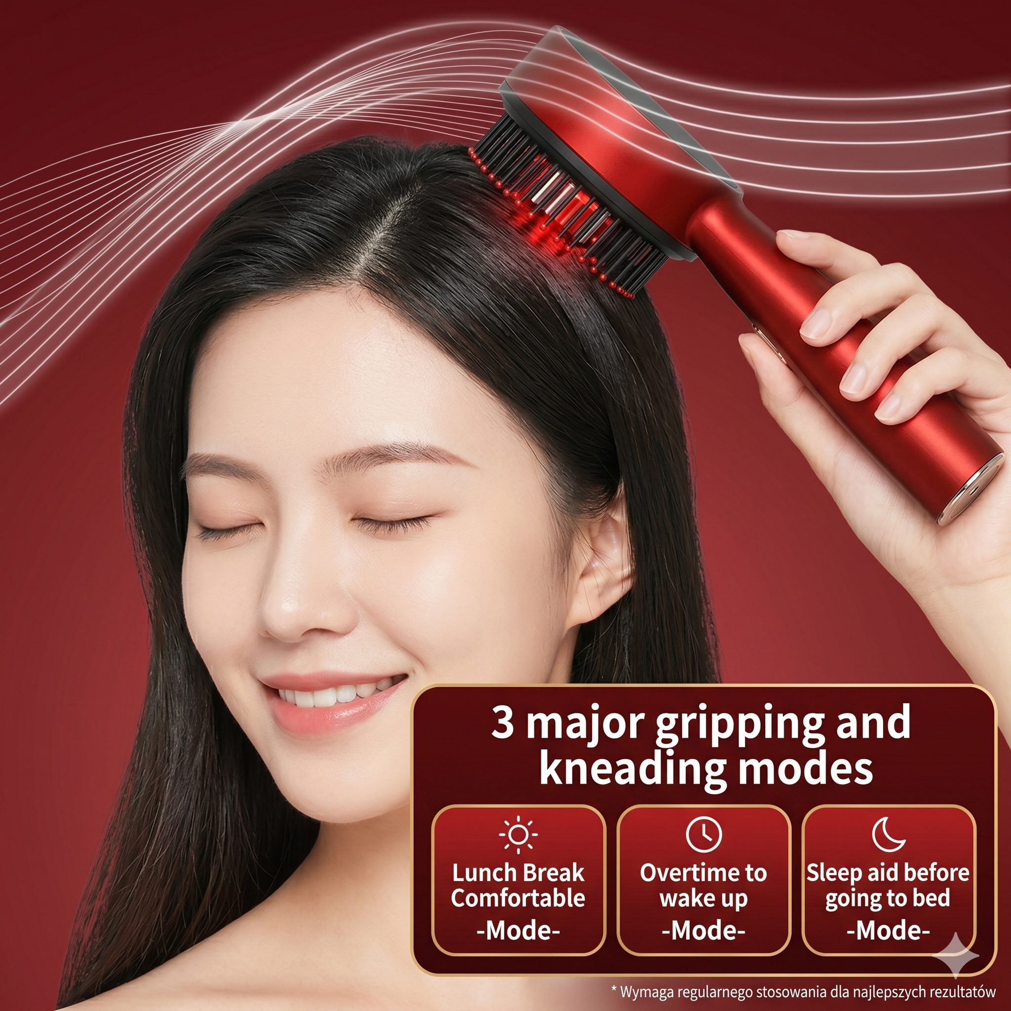 Magiczna Szczotka do Masażu Włosów